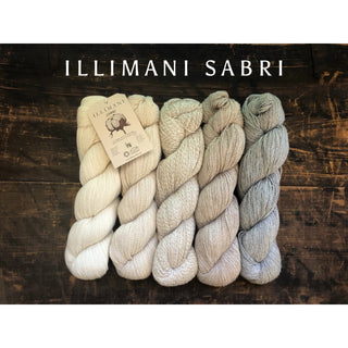 Illimani Sabri cotton alpaca yarn in neutrals