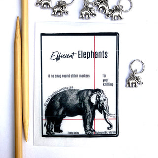 elephant stitch markers