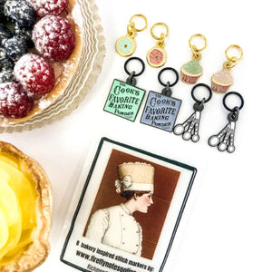 Bakery Delights Enamel Stitch markers