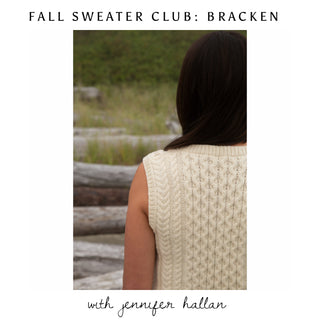 Fall Sweater Club: Bracken by Tin Can Knits