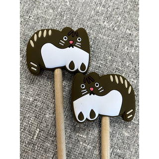 Brown Cat Stitch Stoppers