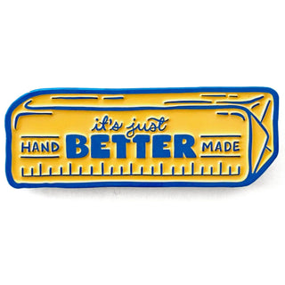 Butter Enamel Pin