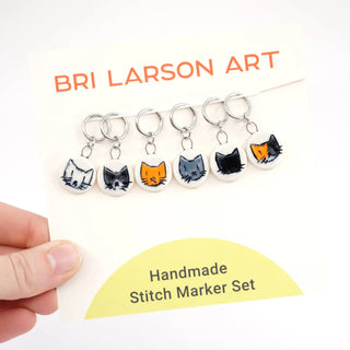 Cat Stitch Marker Set
