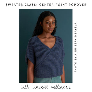 Sweater Class: Center Point Popover