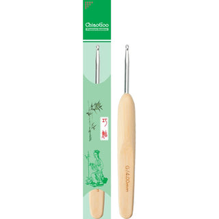 ChiaoGoo Bamboo and Metal Crochet Hook