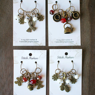Cozy Winter Stitch Markers