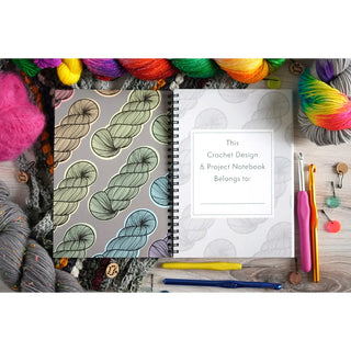 The Crochet Design & Project Notebook - Pastel Rainbow