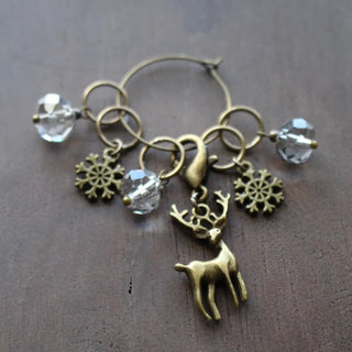 Winter Forest Stitch Markers