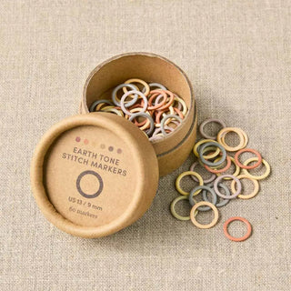 Cocoknits Ring Stitch Markers - Earth Tones
