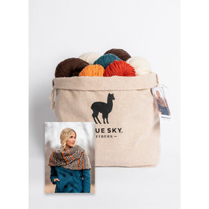 Edmonton Wrap Kit from Blue Sky Fibers