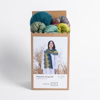 Malabrigo Elegante Wrap Holiday Kit - The Craftivist