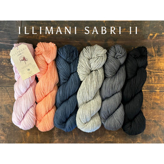Illimani Sabri II worsted cotton alpaca blend