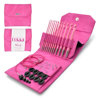 Lykke Blush Interchangeable Tunisian Crochet Set