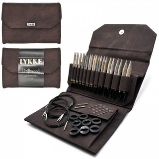 Lykke 5" Driftwood Interchangeable Gift Set in Cacao Denim