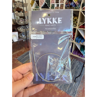 Lykke Braided Steel Interchangeable Cords for 3.5" Tips - The Craftivist