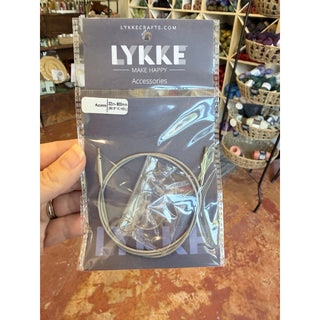Lykke Interchangeable Braided Steel Interchangeable Cords for 5" Tips - The Craftivist