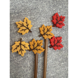 Maple Leaves Stitch Stoppers - The Craftivist