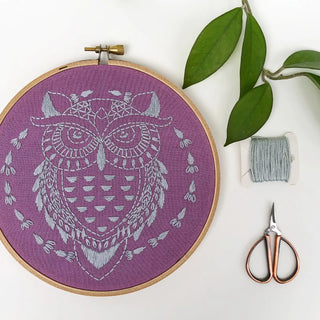 Owl Embroidery Kit