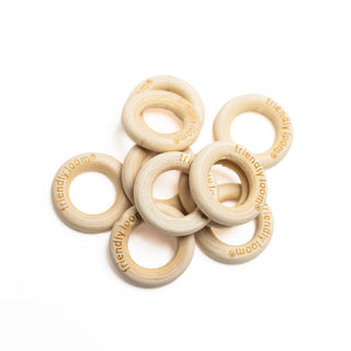 Beech Wood Potholder Rings - The Craftivist