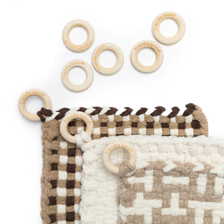 Beech Wood Potholder Rings - The Craftivist