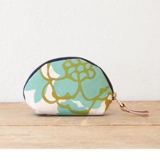 Seaweed Hazel Darlene Clamshell Pouch