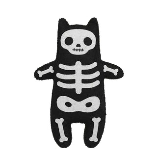 Skeleton Cat Felt Doll Kit