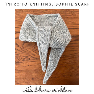 Introduction to Knitting: Summer Sophie Scarf