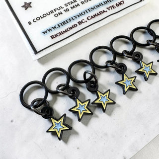 Star Pack Enamel Stitch Markers