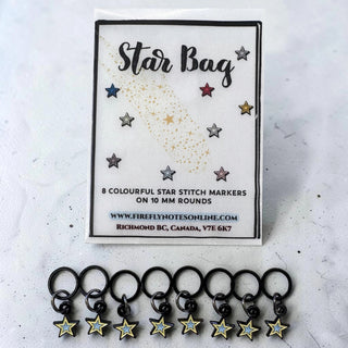 Star Pack Enamel Stitch Markers