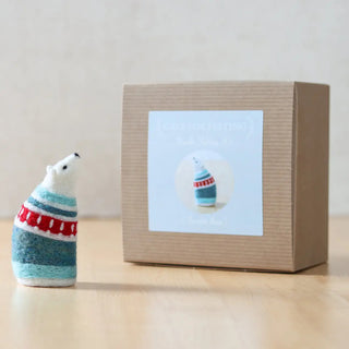 Sweater Bear Needle Felting Kit