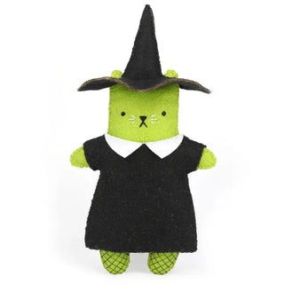 Witch Cat Felt Doll Kit