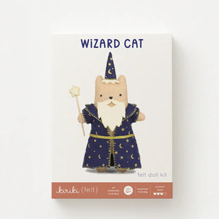 Wizard Cat Felt Doll Kit