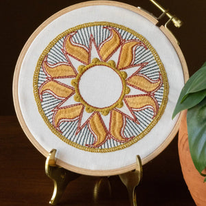Aegean Sunrise Embroidery kit