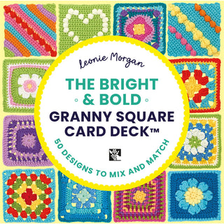 Bright and Bold Granny Square Card Deck