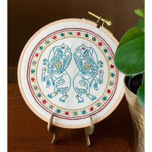 Grecian Griffins embroidery kit