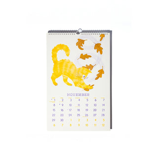 Butterfly Days 2026 Risograph Calendar