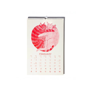 Butterfly Days 2026 Risograph Calendar