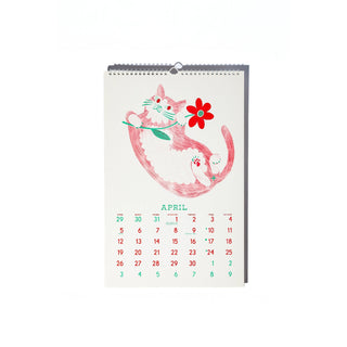 Butterfly Days 2026 Risograph Calendar