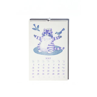 Butterfly Days 2026 Risograph Calendar