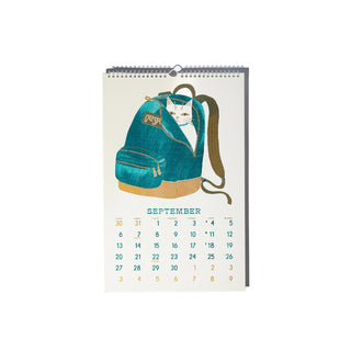 Butterfly Days 2026 Risograph Calendar
