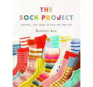 The cover of The Sock Project Book by Summer Lee