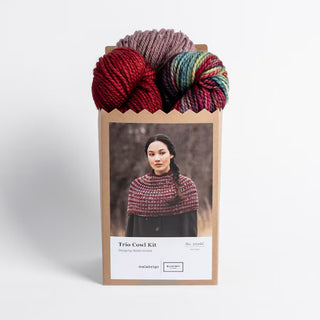 Malabrigo Trio Cowl Holiday Kit - The Craftivist