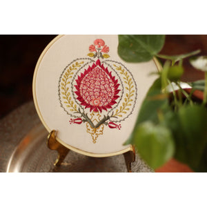 Pomegranate Embroidery Kit