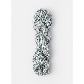 hank of Blue Sky Fibers printed cotton in organic cotton worsted yarn