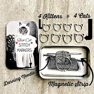 Cat Knitting Notions Knit Kit-The Craftivist Atlanta