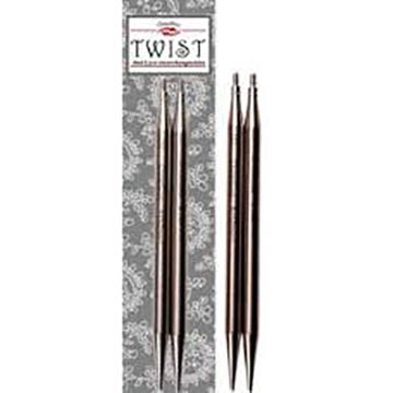 ChiaoGoo Twist 4" metal tips for knitting