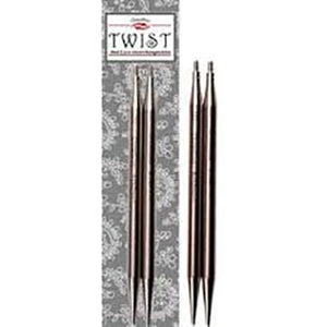 ChiaoGoo Twist 4" metal tips for knitting