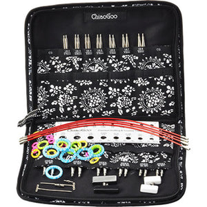 ChiaoGoo 4" TWIST Red Lace Interchangeable Needle Set-The Craftivist Atlanta