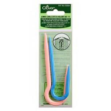 Clover Jumbo Cable Stitch Holder Set-The Craftivist Atlanta