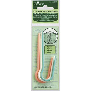 U-Shaped Cable Stitch Holders-The Craftivist Atlanta